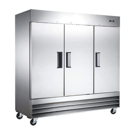 OMCAN 81" Reach in Freezer with 3 Doors and 72 cu. ft. Capacity 50027 Freezers 50027 Wine Coolers Empire