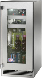 Perlick 15 inch Signature Series 2.8 cu.ft. Beverage Center HP15BS-4-3 Beverage Centers HP15BS-4-3R Wine Coolers Empire