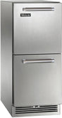 Perlick 15 inch Signature Series 2.8 cu.ft Drawer Refrigerator HP15RS-4-5 Refrigerators HP15RS-4-5 Wine Coolers Empire