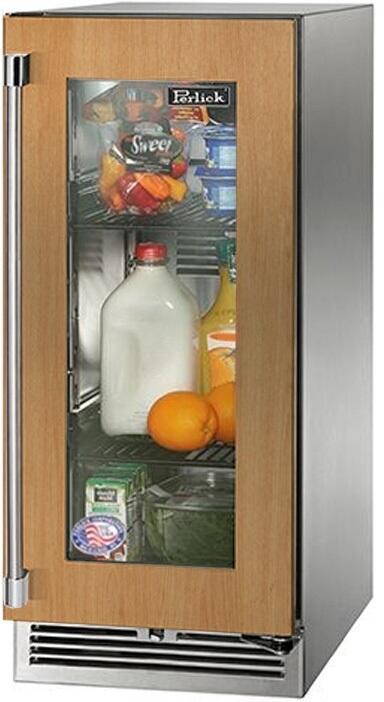 Perlick 15 inch Signature Series Compact Refrigerator HP15RS-4-4 Refrigerators HP15RS-4-4R Wine Coolers Empire