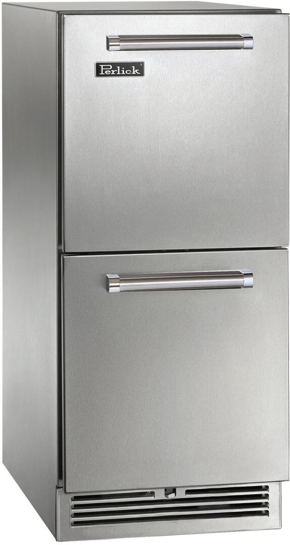 Perlick 15 inch Signature Series Drawer Refrigerator HP15RM-4-5 Refrigerators HP15RM-4-5 Wine Coolers Empire