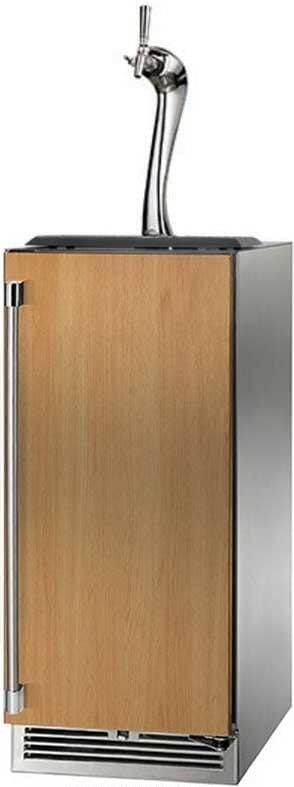 Perlick 15-Inch Signature Series Indoor Beer Dispenser with Adara Dispenser, Panel Ready (HP15TS-4-2L-1A & HP15TS-4-2R-1A) Wine Coolers Empire