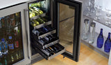 Perlick 15 inch Signature Series Single Zone Wine Cooler HP15WS-4-3 Wine Coolers Wine Coolers Empire