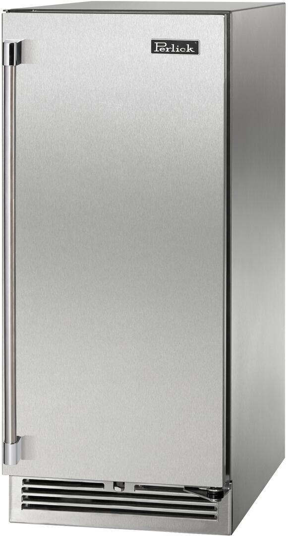 Perlick 15" Signature Series Built-In Wine Cooler with 20 Bottle Capacity Single Zone in Stainless Steel  (HP15WM-4-1) Wine Coolers Empire