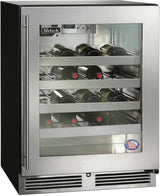 Perlick 24-Inch 32 Bottle Built-In Single Zone Wine Cooler HA24WB-4-3 Wine Coolers HA24WB-4-3R Wine Coolers Empire