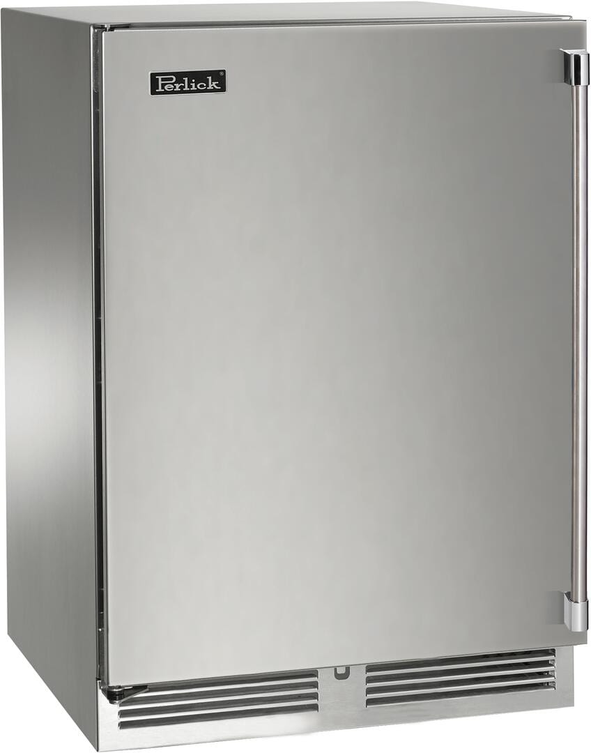 Perlick 24 inch Built-In Counter Depth Refrigerator HP24RM-4-1 Refrigerators HP24RM-4-1L Wine Coolers Empire