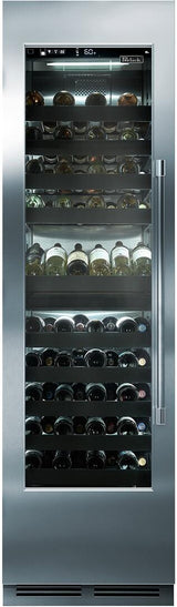 Perlick 24-Inch Built-In Single Zone Wine Cooler with 94 Bottle Capacity, Panel Ready, with Glass Window Opening, Star-K Certification CR24W-1-4 Wine Coolers Wine Coolers Empire