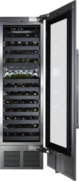 Perlick 24-Inch Built-In Single Zone Wine Cooler with 94 Bottle Capacity, Panel Ready, with Glass Window Opening, Star-K Certification CR24W-1-4 Wine Coolers Wine Coolers Empire