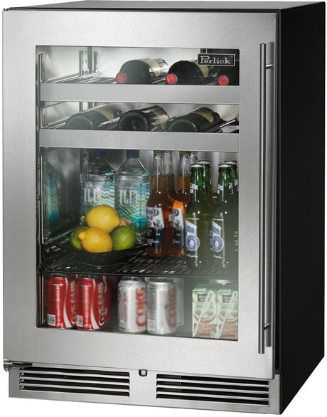 Perlick 24 inch C Series Built-In Beverage Center HC24BB-4-3 Beverage Centers HC24BB-4-3L Wine Coolers Empire