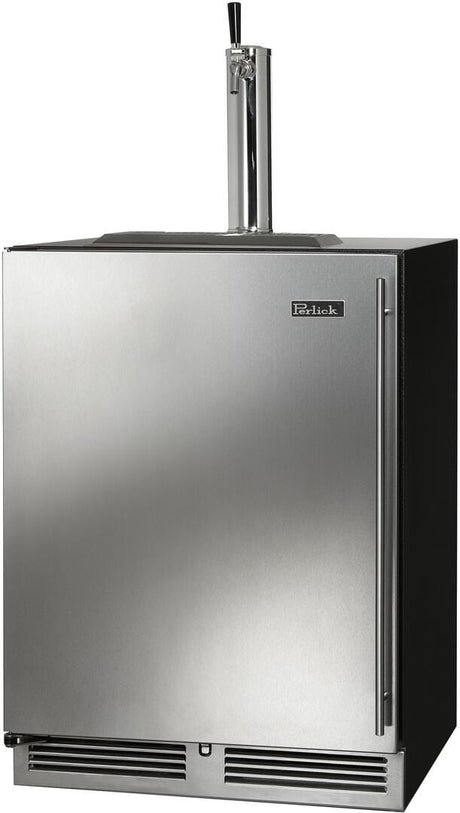 Perlick 24-Inch C-Series Indoor Beer Dispenser HC24TB-4-1-1 Kegerators HC24TB-4-1L-1 Wine Coolers Empire