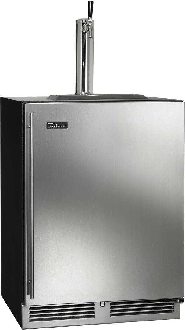 Perlick 24-Inch C-Series Indoor Beer Dispenser HC24TB-4-1-1 Kegerators HC24TB-4-1R-1 Wine Coolers Empire