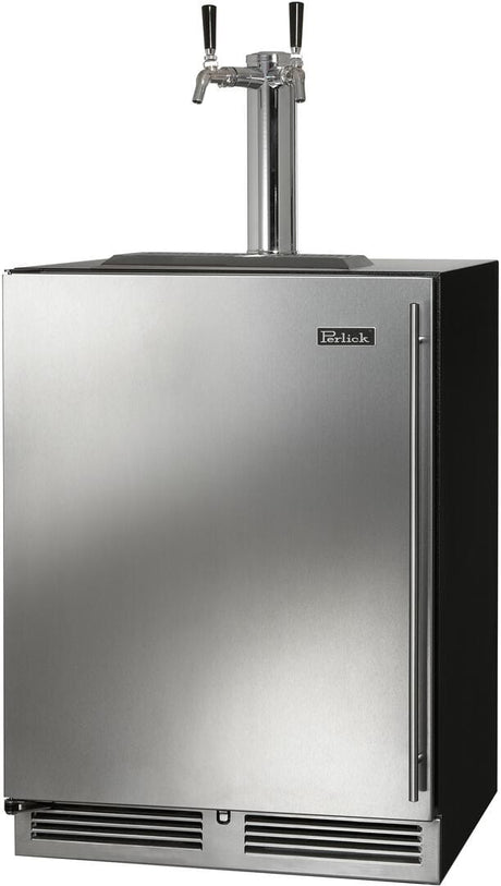 Perlick 24-Inch C-Series Indoor Beer Dispenser HC24TB-4-1-2 Kegerators HC24TB-4-1L-2 Wine Coolers Empire