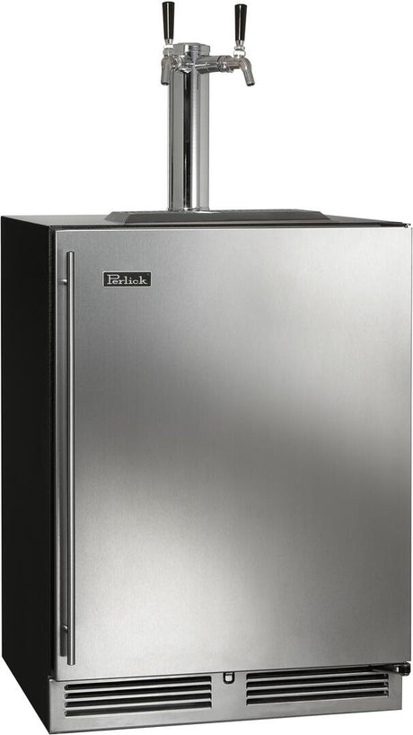 Perlick 24-Inch C-Series Indoor Beer Dispenser HC24TB-4-1-2 Kegerators HC24TB-4-1R-2 Wine Coolers Empire