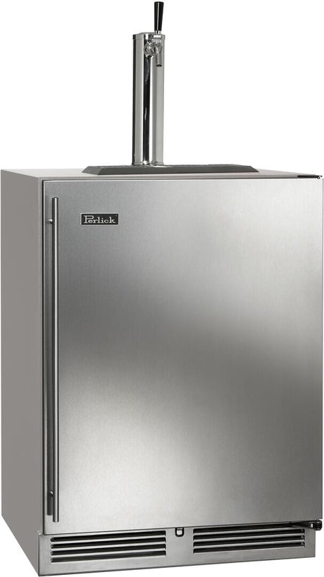 Perlick 24-Inch C-Series Indoor Beer Dispenser HC24TO-4-1-1 Kegerators HC24TO-4-1R-1 Wine Coolers Empire