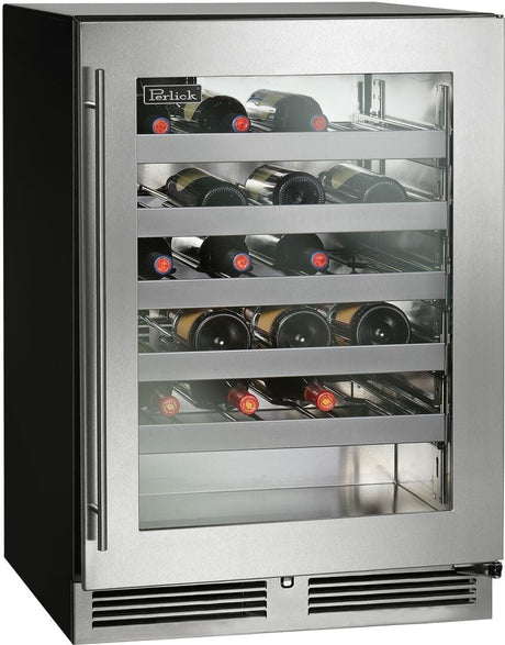 Perlick 24 inch C Series Single Zone Wine Cooler HC24WB-4-3 Wine Coolers HC24WB-4-3R Wine Coolers Empire