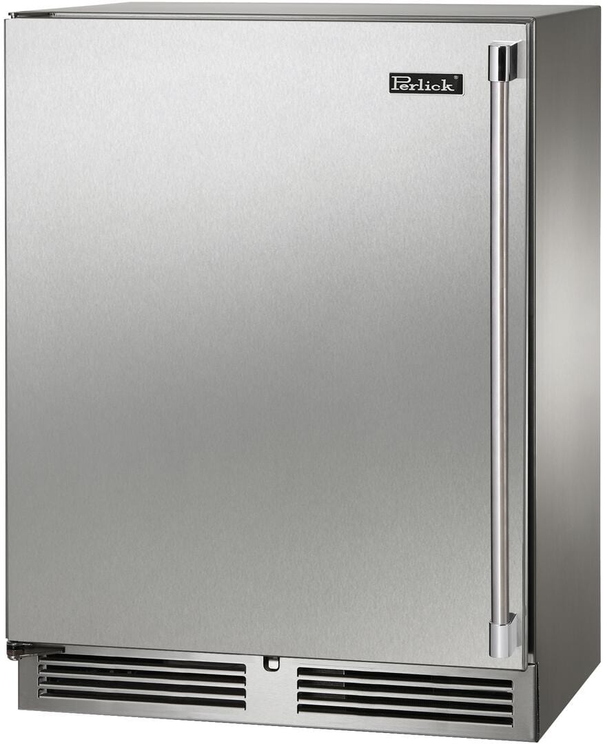 Perlick 24 inch Outdoor Built-In Counter Depth Refrigerator HH24RM-4-1 Refrigerators HH24RM-4-1L Wine Coolers Empire