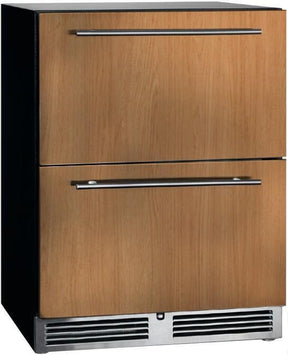 Perlick 24 inch Series Counter Depth Refrigerator Drawer HA24RB-4-6 Refrigerators HA24RB-4-6 Wine Coolers Empire