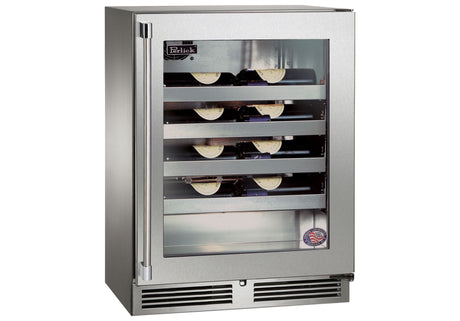 Perlick 24 inch Signature Series 20 Bottle Wine Cooler HH24WO-4-3 Wine Coolers HH24WO-4-3R Wine Coolers Empire