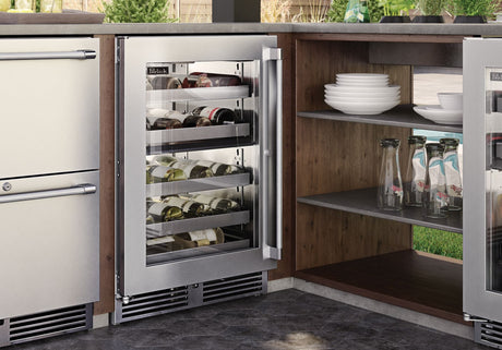 Perlick 24 inch Signature Series 32 Bottle Wine Cooler HP24DO-4-3 Wine Coolers Wine Coolers Empire