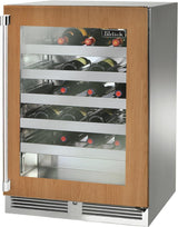 Perlick 24 inch Signature Series 45 Bottle Wine Cooler HP24WO-4-4 Wine Coolers HP24WO-4-4R Wine Coolers Empire