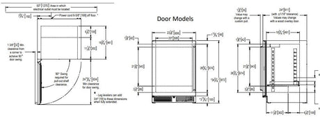 Perlick 24 inch Signature Series 5.2 cu ft Compact Refrigerator HP24RO-4-3 Refrigerators Wine Coolers Empire