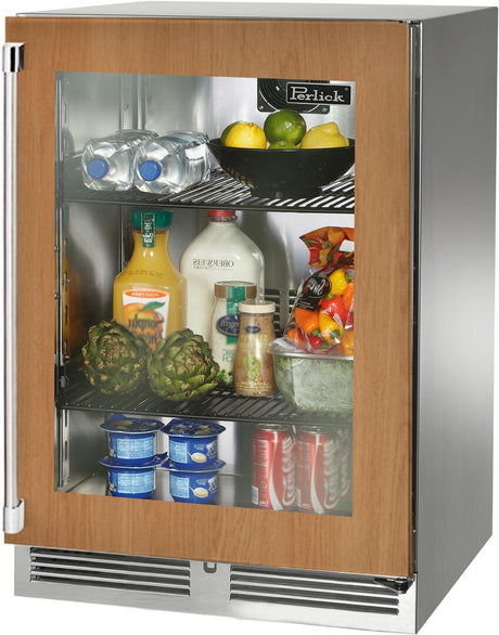 Perlick 24 inch Signature Series 5.2 cu ft Compact Refrigerator HP24RO-4-4 Refrigerators HP24RO-4-4R Wine Coolers Empire