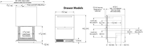 Perlick 24 inch Signature Series 5.2 cu ft Drawer Freezer HP24FO-4-5 Freezers Wine Coolers Empire