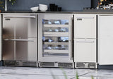 Perlick 24 inch Signature Series Built-In Wine Cooler HP24DM-4-3 Wine Coolers Wine Coolers Empire