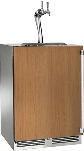 Perlick 24-Inch Signature Series Indoor Adara Beer Dispenser with 5.2 cu. ft. Capacity, Panel Ready (HP24TS-4-2L-2A & HP24TS-4-2R-2A Wine Coolers Empire