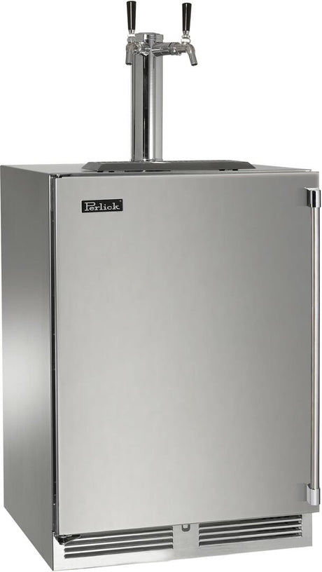 Perlick 24-Inch Signature Series Outdoor Beer Dispenser HP24TO-4-1-2 Kegerators HP24TO-4-1L-2 Wine Coolers Empire