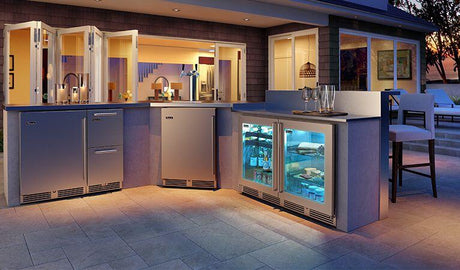 Perlick 24" Signature Series 5.2 cu ft Beer Dispenser HP24TM-4-1-1 Kegerators Wine Coolers Empire