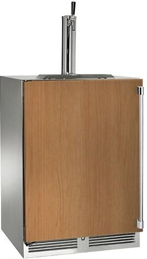 Perlick 24" Signature Series Marine Beer Dispenser with 5.2 cu. ft. Capacity Single Tap in Panel Ready  (HP24TM-4-2-1) Wine Coolers Empire
