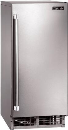 Perlick Series 15-Inch Outdoor Undercounter Ice Maker with 55 lbs Daily Ice Production, in Stainless Steel (H50IMS-ADL & H50IMS-ADR) Wine Coolers Empire