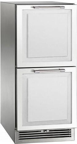 Perlick Signature Series 15-Inch Outdoor Built-In Counter Depth Drawer Refrigerator with 2.8 cu. ft. Capacity, Panel Ready (HP15RO-4-6) Wine Coolers Empire