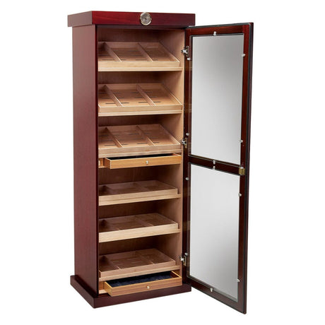 Prestige Import Group The Barbatus Wooden Cigar Cabinet Humidor BRBTS Cigar Humidors BRBTS Wine Coolers Empire