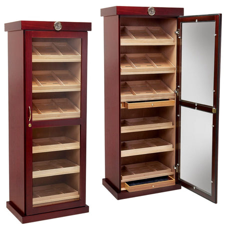 Prestige Import Group The Barbatus Wooden Cigar Cabinet Humidor BRBTS Cigar Humidors BRBTS Wine Coolers Empire