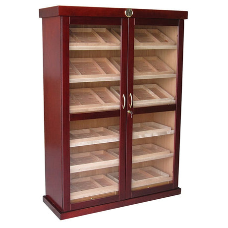 Prestige Import Group The Bermuda Large Commercial Display Cigar Cabinet Humidor BRMDA Cigar Humidors BRMDA Wine Coolers Empire