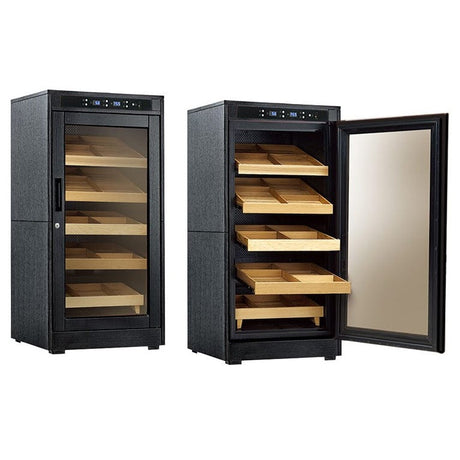 Prestige Import Group The Redford Lite Electric Cabinet Cigar Humidor RDFD/LT Cigar Humidors RDFD/LT Wine Coolers Empire