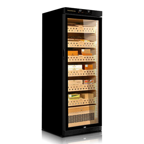 Raching Climate Control Cigar Humidor MON2800A Cigar Humidors MON2800A-B Wine Coolers Empire