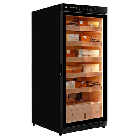 Raching Climate Controlled Cigar Humidor C230A Cigar Humidors C230A-BC Wine Coolers Empire