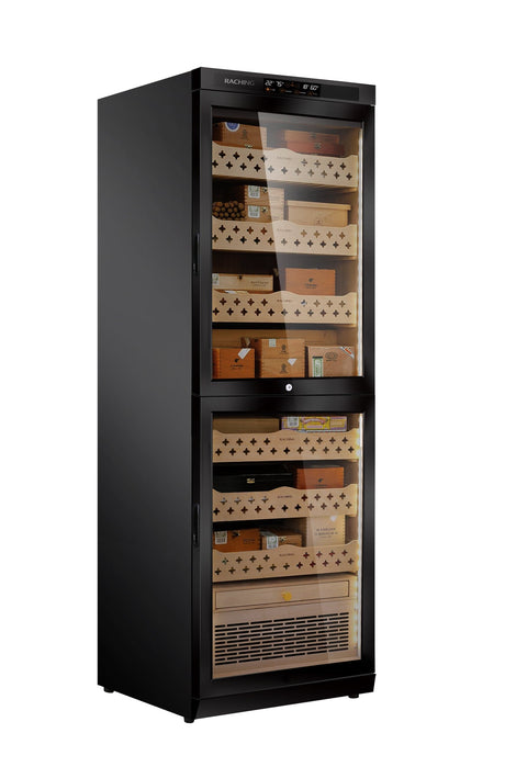 Raching Dual Space Cigar Humidor MON3800B Cigar Humidors MON3800B- B Wine Coolers Empire