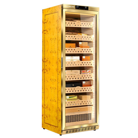 Raching Electronic Control Cigar Humidor MON3800A Cigar Humidors MON3800A-G Wine Coolers Empire