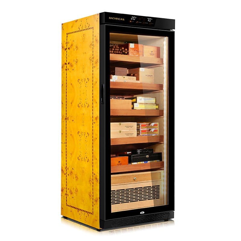 Raching MON1800 Precision Climate Controlled Cigar Humidor Cabinet Cigar Humidors Wine Coolers Empire