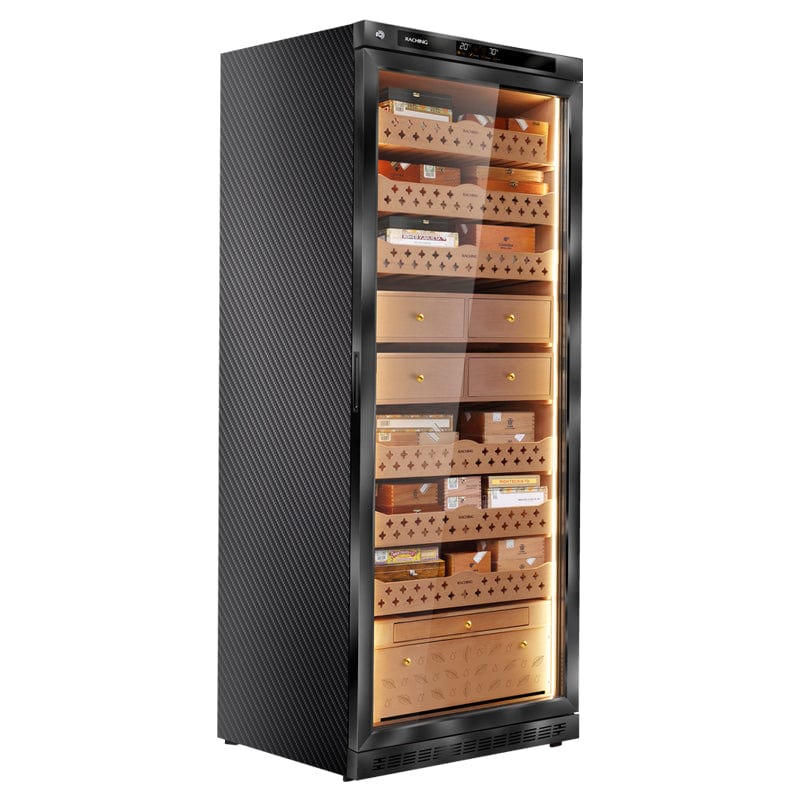 Raching MON3800 Climate Control Humidor Cabinet with Ammonia Removal Wine Coolers Empire