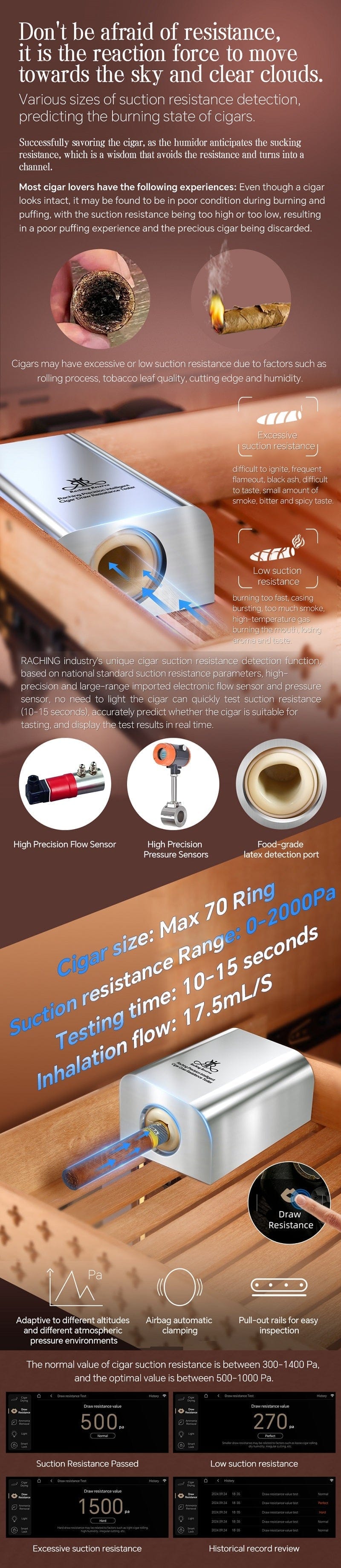 Raching RR980 Series Electric Cigar Humidor Cigar Humidors Wine Coolers Empire