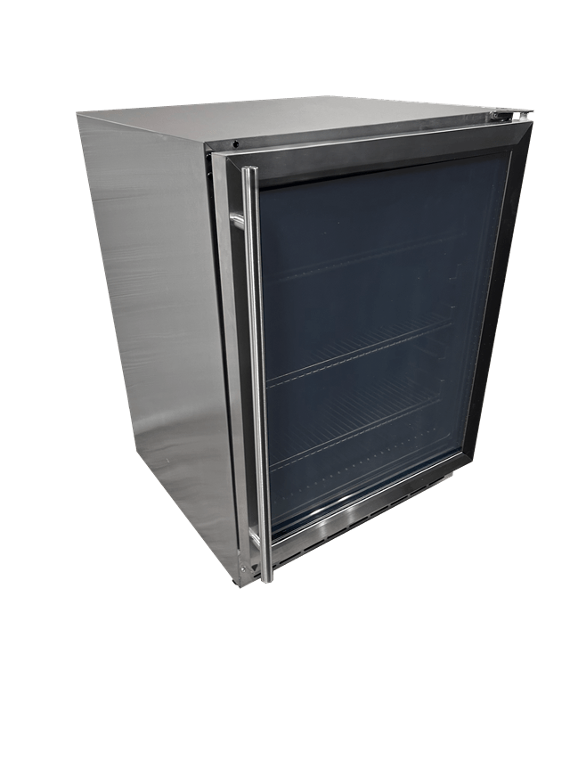 RCS 24-inch 5.6 Cu. Ft. UL Refrigerator with Glass Door REFR2B Refrigerators REFR2B Wine Coolers Empire