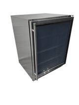 RCS 24-inch 5.6 Cu. Ft. UL Refrigerator with Glass Door REFR2B Refrigerators REFR2B Wine Coolers Empire