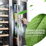 Sinoartizan 24" Dual Zone Stainless Steel Wine and Beverage Coolers ST-36B Wine/Beverage Coolers Combo ST-36B Wine Coolers Empire