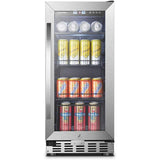 Sinoartizan 70 Cans Single Zone Stainless Steel Beverage Coolers ST-33BC Beverage Centers ST-33BC Wine Coolers Empire