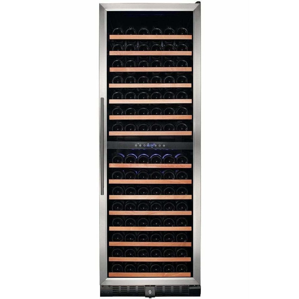 Smith & Hanks 166 Bottle Dual Zone Wine Fridge RW428DR Wine Coolers RW428DR Wine Coolers Empire